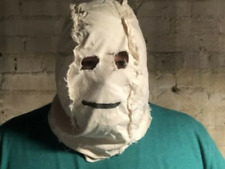 Disfraz de The Strangers Película Hombre en la Máscara Asesino Saco Capucha Halloween Aterrador, usado segunda mano  Embacar hacia Mexico
