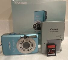 Usado, Cámara digital Canon PowerShot ELPH SD1200 IS 10 MP azul brillante + tarjeta de 8 GB ¡Bonita! segunda mano  Embacar hacia Argentina