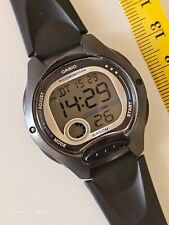 Relógio Casio LW-200-1B feminino infantil masculino digital pulseira de resina preta LW-200 comprar usado  Enviando para Brazil
