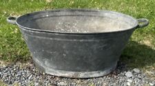 Vintage old galvanised for sale  Shipping to Ireland