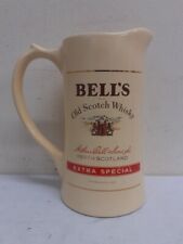 Bells Old Scotch Whisky Advertising Jug Pitcher Extra Special Ceramic 8” Vintage for sale  Shipping to South Africa
