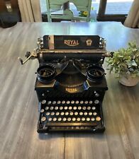Antique Royal Typewriter Black 1920's  Vintage Collectable for sale  Shipping to South Africa
