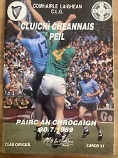 Gaa programmes 1989 for sale  Ireland