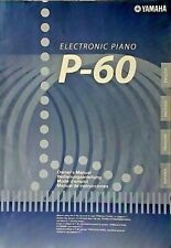Teclado de piano digital Yamaha P-60 original manual do proprietário operacional comprar usado  Enviando para Brazil