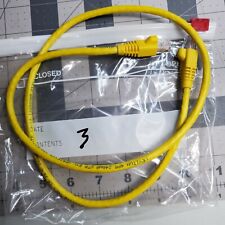CAT5e Ethernet Cable Lan Router Network Wire CAT5E RJ45 Internet Yellow 3Ft Cord for sale  Shipping to South Africa