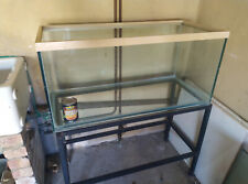 Fish tank aquarium 3ft with metal stand  , used for sale  LEATHERHEAD