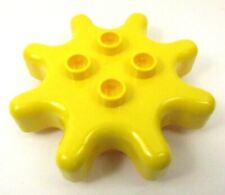 Używany, LEGO Duplo Yellow Gear 4x4 8 Tooth Réf 26832 Set 10836 10845 10840 10841 45024 na sprzedaż  Wysyłka do Poland