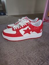 Red bapesta shoes for sale  Riverview