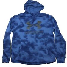 Used, Under Armour Hoodie Mens Large Blue Fleece Rival Terry Pullover Sweatshirt for sale  Shipping to South Africa