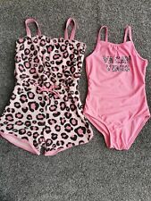 George Girls Summer Pool Swimwear swimming costume and cover up age 6-7 for sale  Shipping to South Africa