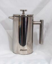 Decen Cafetiere 800 ml Cup Stainless Steel  French Press Coffee maker., used for sale  Shipping to South Africa
