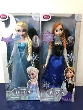 Juego de 2 figuras ""Let It Go"" de muñecas cantoras Disney Frozen Elsa y Anna Sin precio base #a segunda mano  Embacar hacia Argentina