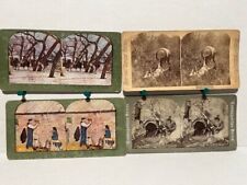 Stereoscope cards hunting for sale  Kinde