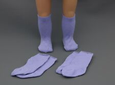American Girl 3 pares de meias de algodão de malha cinza azul para roupas de boneca 18"" comprar usado  Enviando para Brazil