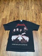Camiseta vintage Metallica Master Of Puppets banda turnê concerto dupla face comprar usado  Enviando para Brazil