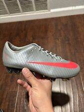 RARAS Botas Nike Mercurial SUPERFLY III CR7 FG Vapor Talla 6.5 Rosa Negra Gris segunda mano  Embacar hacia Argentina