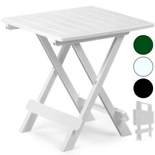 Gebraucht, Klapptisch Beistelltisch Terrassen Camping Tisch Klappbar grün weiß schwarz gebraucht kaufen  Losheim