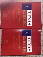 Texas practice guide for sale  Celina