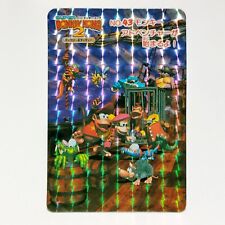 Usado, Super Donkey Kong 2 cartas nº 43 Diddy Kong Dixie Kong Bandai 1996 prisma japonês comprar usado  Enviando para Brazil