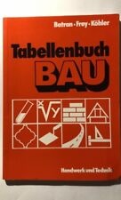 Tabellenbuch bau batran gebraucht kaufen  Chemnitz