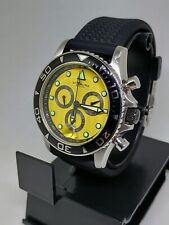 Relógio analógico masculino cronógrafo original Stuhrling mostrador amarelo comprar usado  Enviando para Brazil