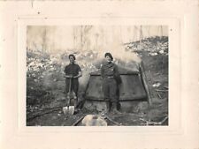 Old photograph of 2 soldiers in a sous Bois certainly 1939 45 d'occasion  Expédié en Belgium