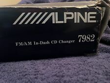 Vintage Alpine 7982 AM/FM Sintonizador no Painel Trocador de 3 Discos Unidade Recondicionada, usado comprar usado  Enviando para Brazil
