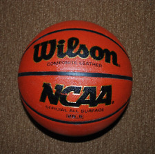 Wilson NCAA basquete oficial de couro composto para todas as superfícies - tamanho completo 29,5 polegadas comprar usado  Enviando para Brazil