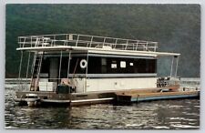 Usado, Cartão postal B45 Raystown Lake PA Houseboat At Seven Points Marina Huntingdon comprar usado  Enviando para Brazil