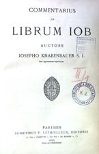 Commentarius librum iob gebraucht kaufen  Bubenhm.,-Wallershm.