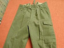 Used, ORIGINAL POST WW2 BRITISH ARMY   BATTLE DRESS TROUSERS  for sale  NOTTINGHAM