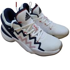 Adidas Bounce D.O.N. Mitchell WHITE USA Buty do koszykówki Męskie 5,5 Damskie 7,5 na sprzedaż  Wysyłka do Poland