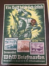 Plakat whw briefmarken gebraucht kaufen  Bad Lobenstein