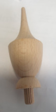 Wooden clock finial for sale  SOUTHALL
