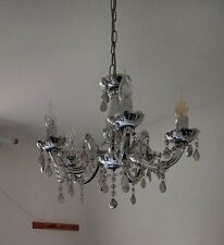 Lustre pampilles lampes d'occasion  Le Mans