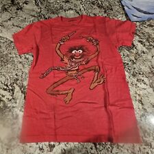 Usado, Camiseta de baterista ANIMAL of THE MUPPETS - oficial - con licencia talla pequeña roja segunda mano  Embacar hacia Argentina