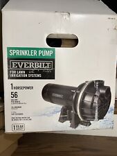 Everbilt 1hp sprinkler for sale  Roswell