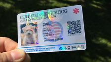 Holographic service dog for sale  Apex