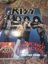Pôster promocional Kiss Psycho Circus 1998 comprar usado  Enviando para Brazil