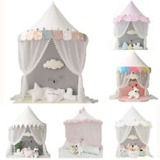 Baby Bed Canopy Play Tent for Kids Bed Curtain Netting Girl Princess Room Decor, used for sale  Shipping to South Africa