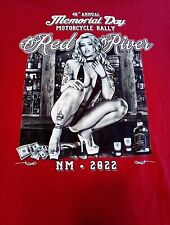 ¡Nuevo! RED RIVER Nuevo México Bike Week Rally Camiseta 2022 - XXXL 3X Camisa Grande segunda mano  Embacar hacia Argentina