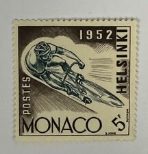 Monaco Scott #298 - Jogos Olímpicos de Helsinque 1952 - Corrida de bicicleta (estado perfeito) X26 comprar usado  Enviando para Brazil