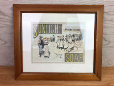 Sunlight soap framed for sale  OKEHAMPTON