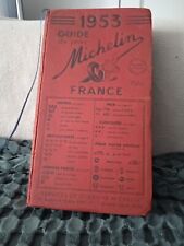 Guide michelin 1953 d'occasion  Paris XIX