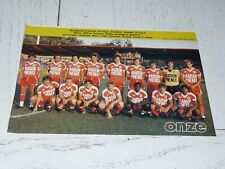 CLIPPING POSTER FOOTBALL 1984-1985 MONTPELLIER PAILLADE BLANC ORTS PASSI GASSET, occasion d'occasion  Vendat