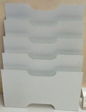 Rack de jornal IKEA KVISSLE metal branco projetado por Eva Lilja Löwenhielm 46cm comprar usado  Enviando para Brazil