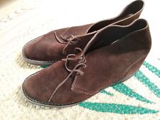 Clarks brown suede for sale  COLCHESTER