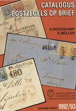 Catalogus postzegels op brief door H. Buitenkamp en E. Muller, 1992 tweedehands  Amsterdam - Valeriusbuurt West