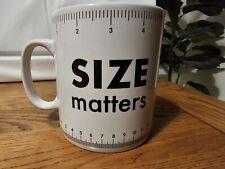 Size matters coffee for sale  STAFFORD