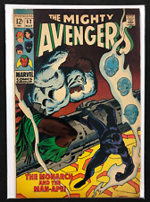 Avengers #62 ('69) MCU 1. pełne aplikacje Man-Ape & W'Kabi, vtg 12 centów, MEGA KLUCZ! na sprzedaż  Wysyłka do Poland